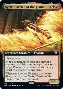 Syrix, Carrier Of The Flame (Extended Art) (180) (Ncc) 1