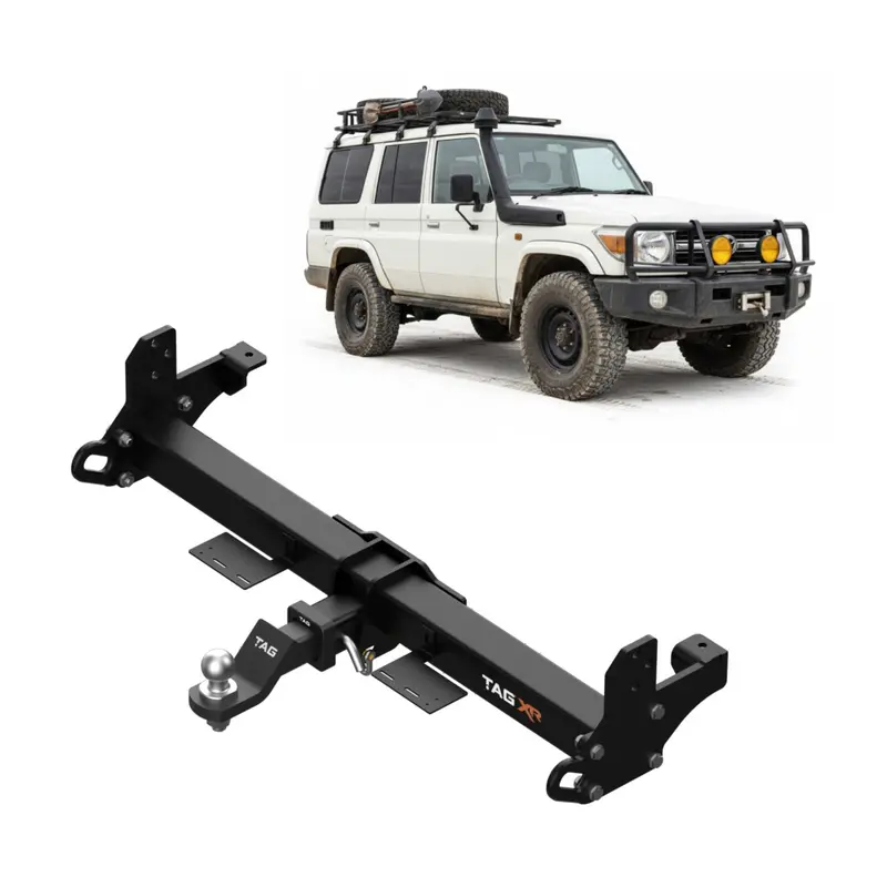 Tag Extreme Recovery Towbar & Direct Fit Wiring For Toyota Landcruiser 76 Series Wagon (03/2007 - On) 1