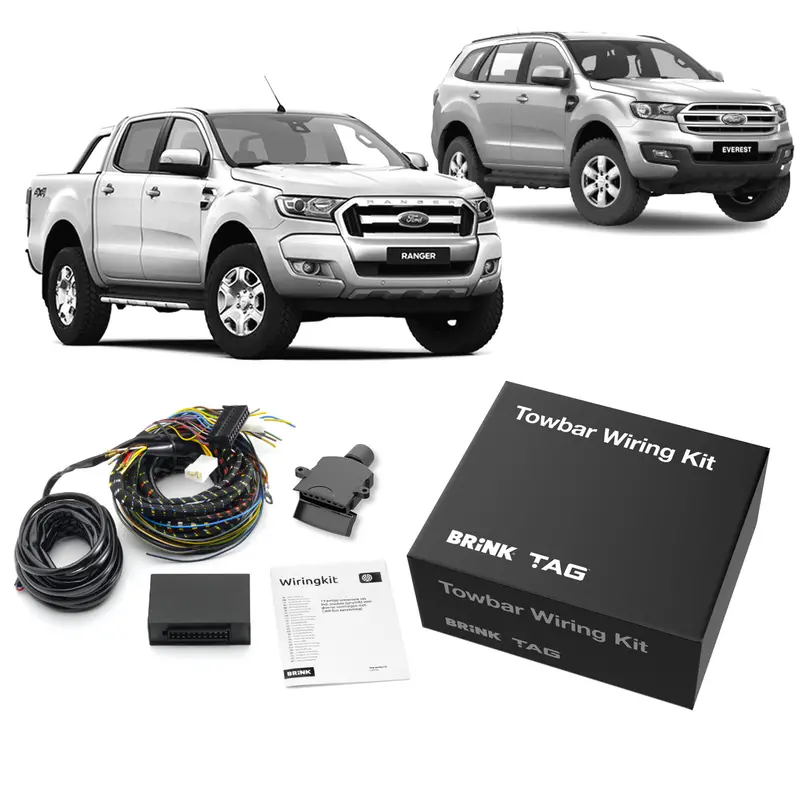 Tag Heavy Duty Towbar And Wiring Kit For Cab Chassis Next-Gen Ford Ranger (06/2022 - 12/2024), Volkswagen Amarok (12/2022 - On) 2