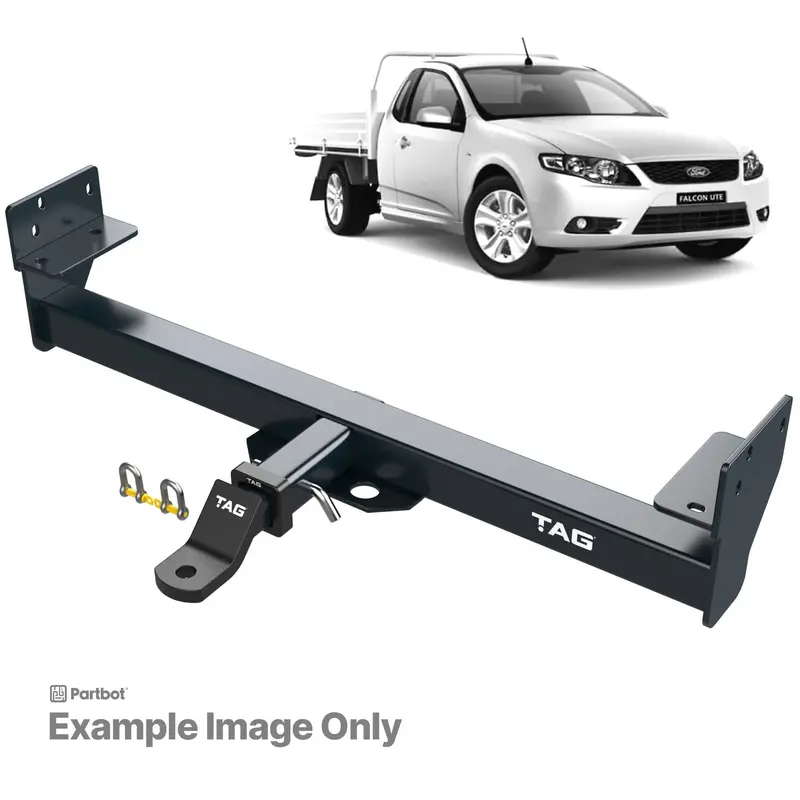 Tag Heavy Duty Towbar & Direct Fit Wiring For Ford Falcon Cab Chassis Ute Au Ba Bf Fg (01/1999 - 10/2016) 1
