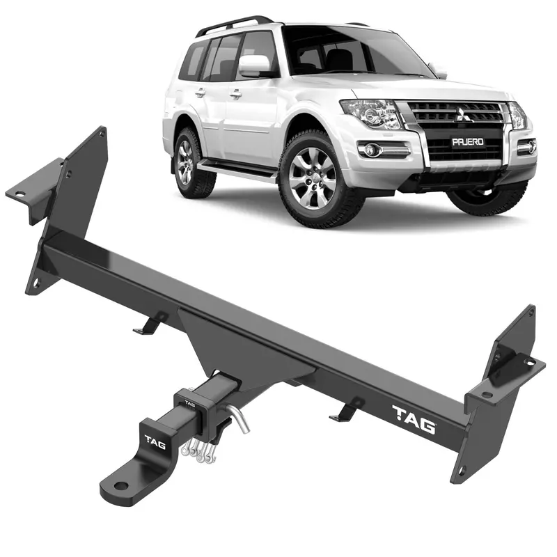 Tag Heavy Duty Towbar & Direct Fit Wiring Kit For Mitsubishi Pajero Nm Np Series (05/2000 - 10/2006) 1