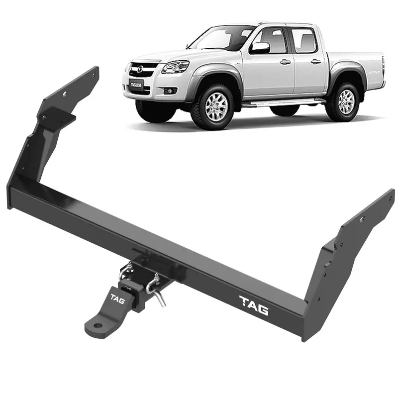 Tag Heavy Duty Towbar For Mazda Bt-50 2Wd With Chrome Bumper Step (11/2006 - 08/2011) 1