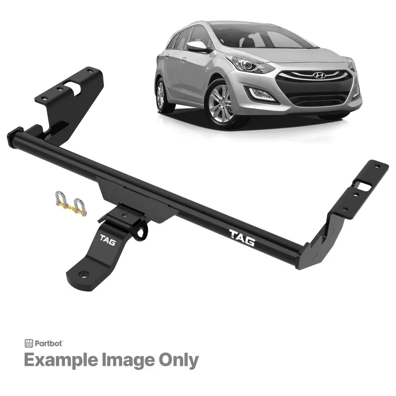 Tag Light Duty Towbar & Universal Wiring For Hyundai Elantra (06/2006 - 12/2011), I30 (10/2007 - 05/2012) 1