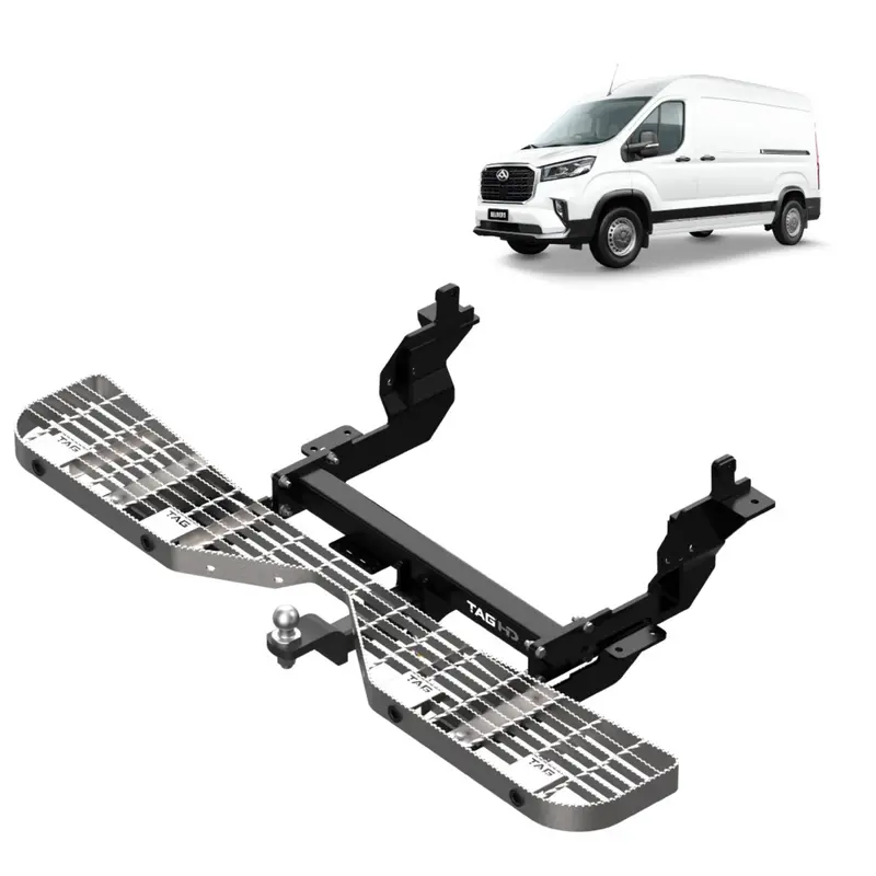 Tag Rear Step & Towbar For Ldv Deliver 9 Van Lwb Models (07/2020 - On) 1