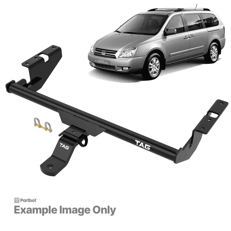 Tag Standard Duty Towbar And Universal Wiring Harness For Kia Carnival (09/1999 - 12/2005) 1