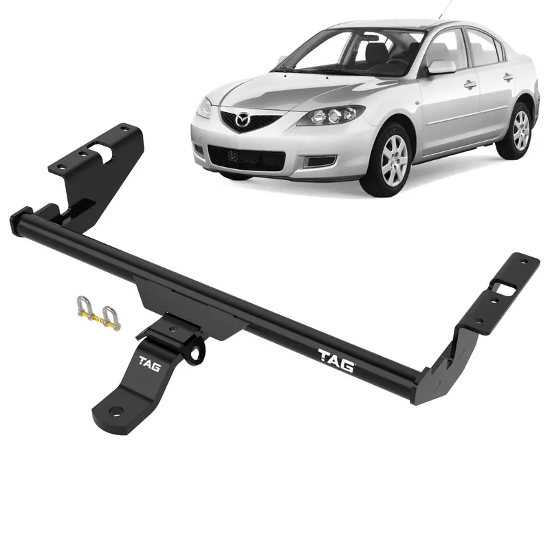 Tag Standard Duty Towbar And Universal Wiring Harness For Mazda 3 Sp23 Sedan (062003 - 03/2009) 1