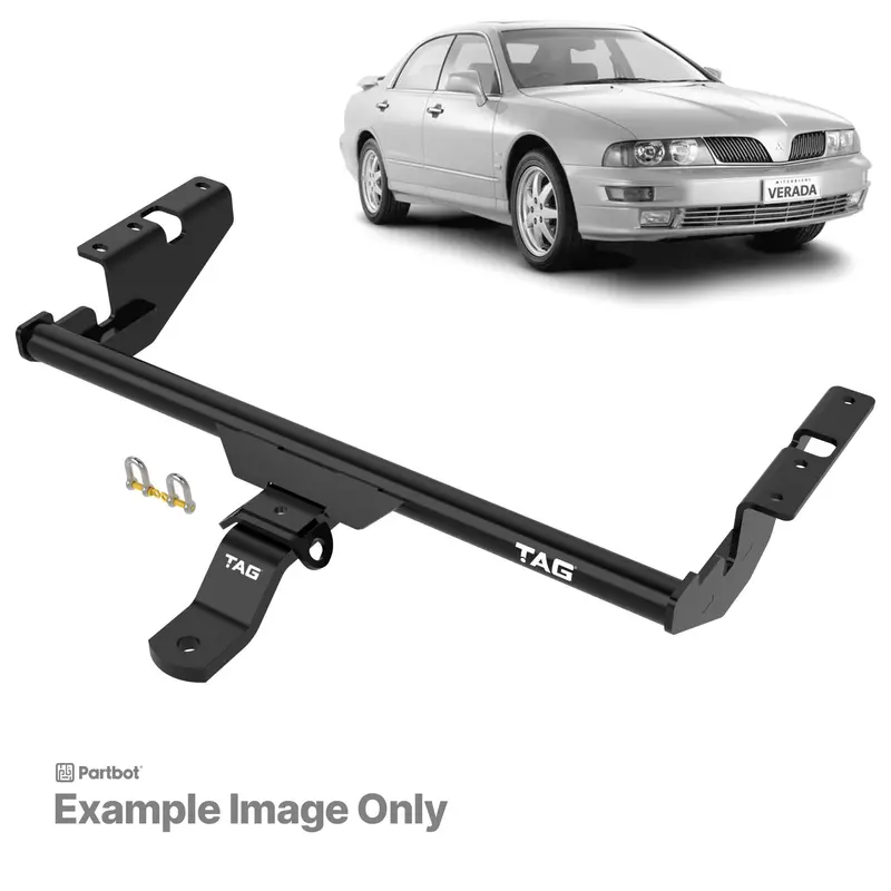Tag Standard Duty Towbar & Universal Wiring For Mitsubishi Verada (06/1997 - 2000), Magna (04/1997 - 08/2000) 1