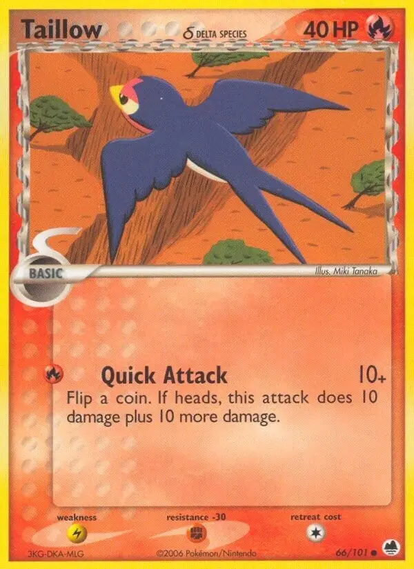 Taillow (Delta Species) (66/101) (Df) 1