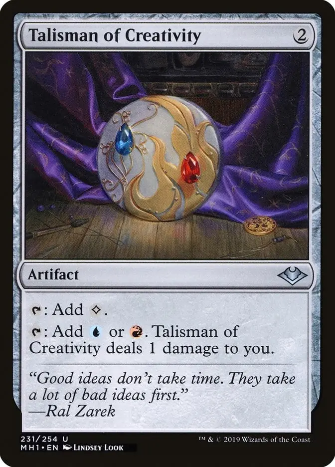 Talisman Of Creativity (231) (Mh1) 1
