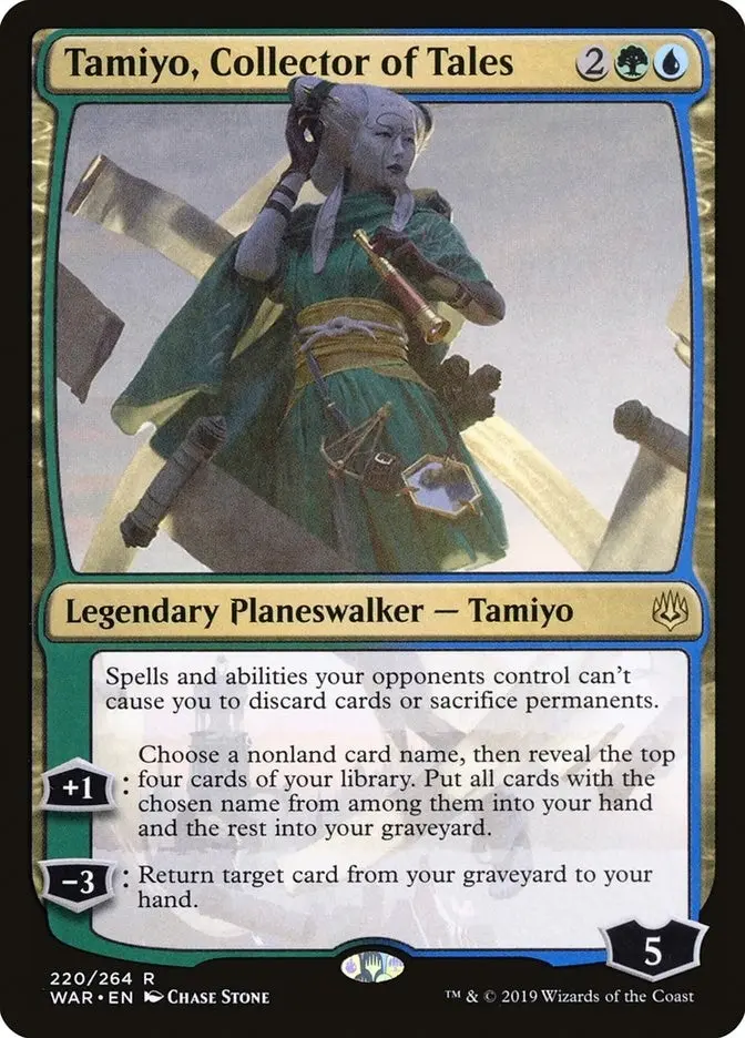 Tamiyo, Collector Of Tales (220) (War) 1