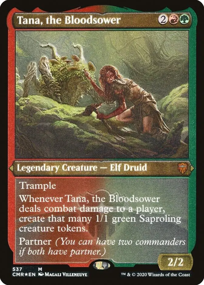 Tana, The Bloodsower (Foil Etched) (537) (Cmr) 1