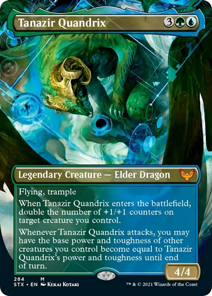 Tanazir Quandrix (Borderless) (284) (Stx) 1