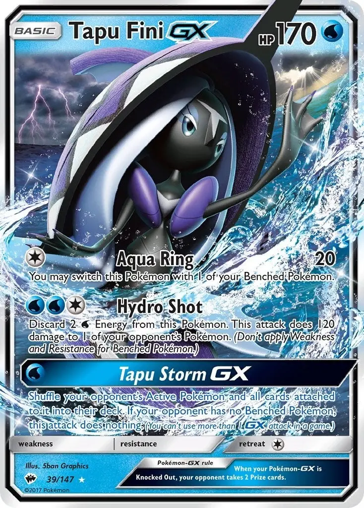Tapu Fini Gx (39/147) (Sm03) 1