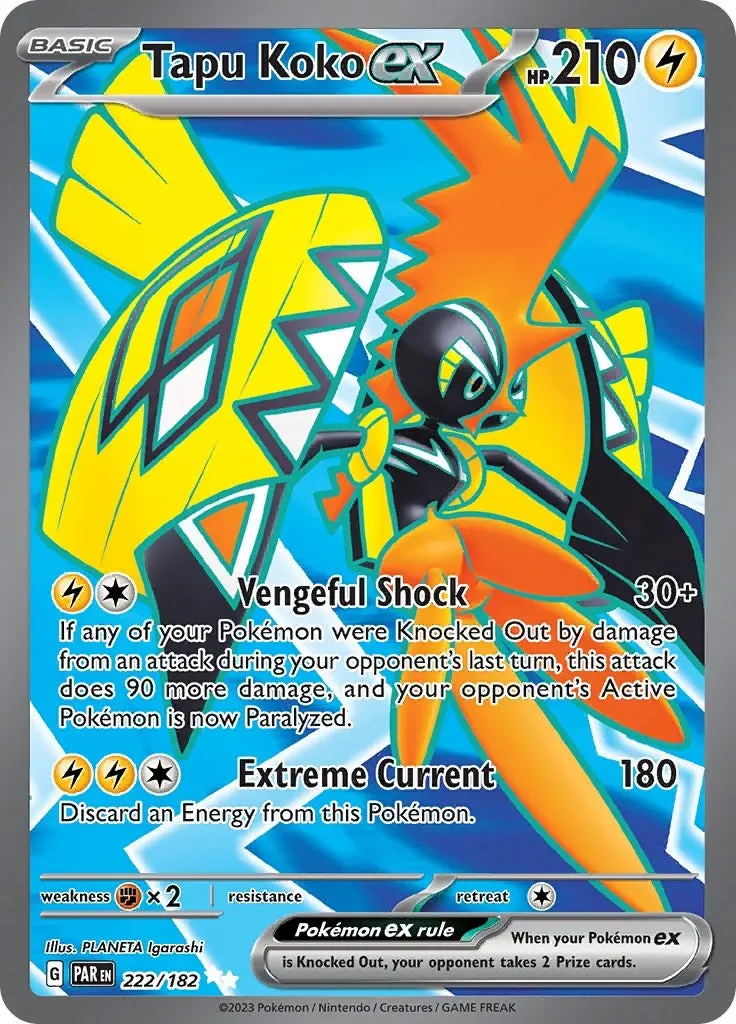 Tapu Koko Ex (222/182) (Par) 1
