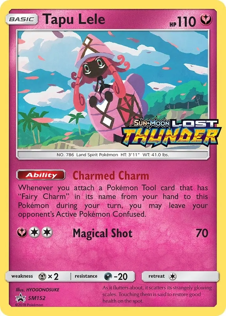 Tapu Lele - Sm152 (Prerelease) (Sm152) (Smp) 1