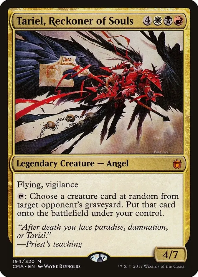 Tariel, Reckoner Of Souls (194) (Cma) 1