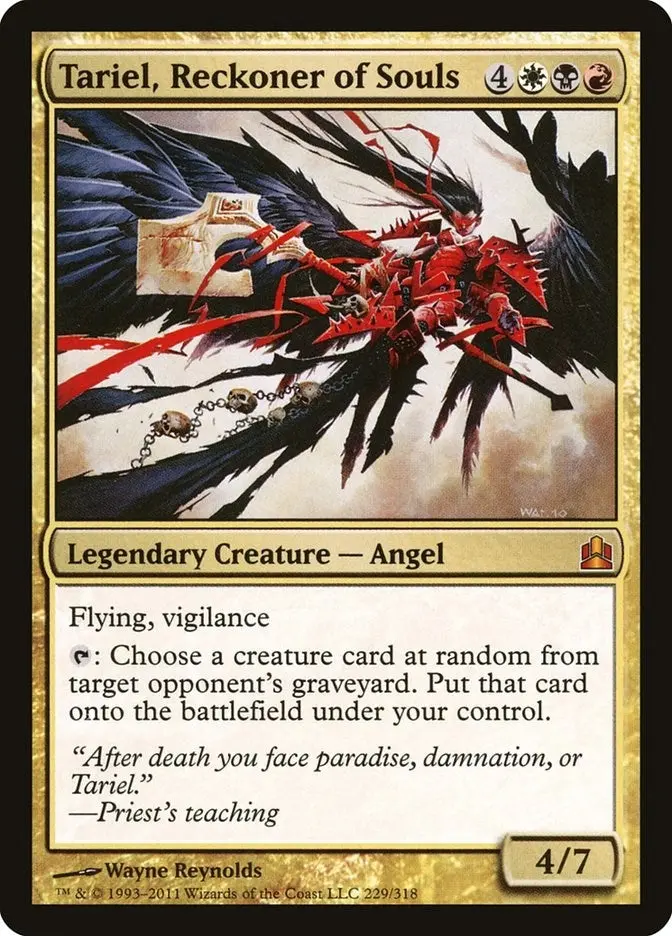 Tariel, Reckoner Of Souls (229) (Cmd) 1
