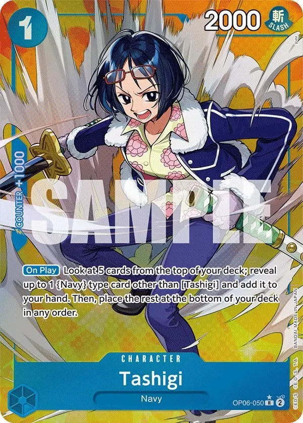 Tashigi (Alternate Art) (Op06-050) (Op06) 1