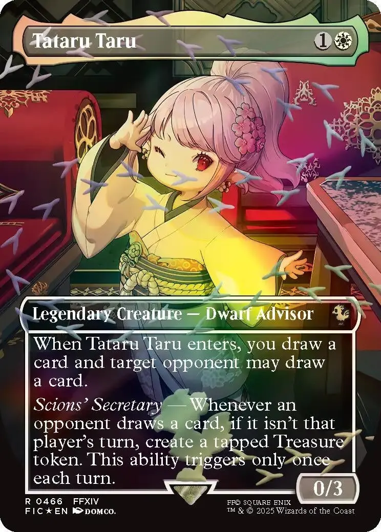 Tataru Taru (Borderless) (Chocobo Track Foil) (466) (Fic) 1