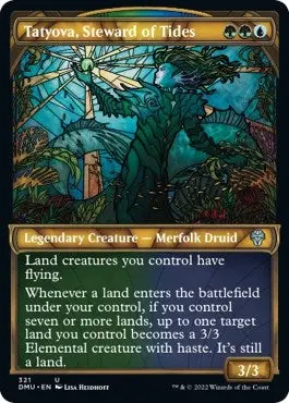Tatyova, Steward Of Tides (Showcase) (321) (Dmu) 1