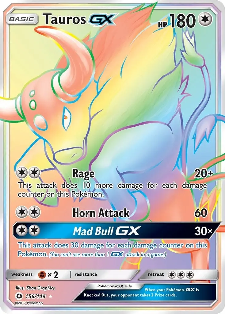 Tauros Gx (Secret) (156/149) (Sm01) 1