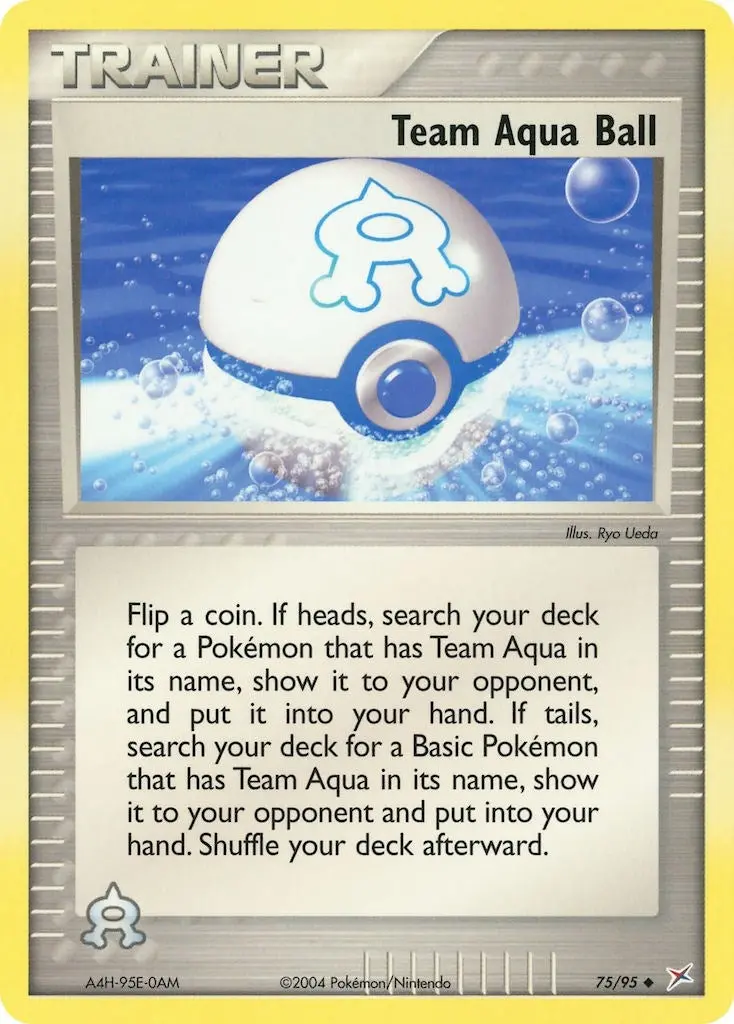 Team Aqua Ball (75/95) (Ma) 1