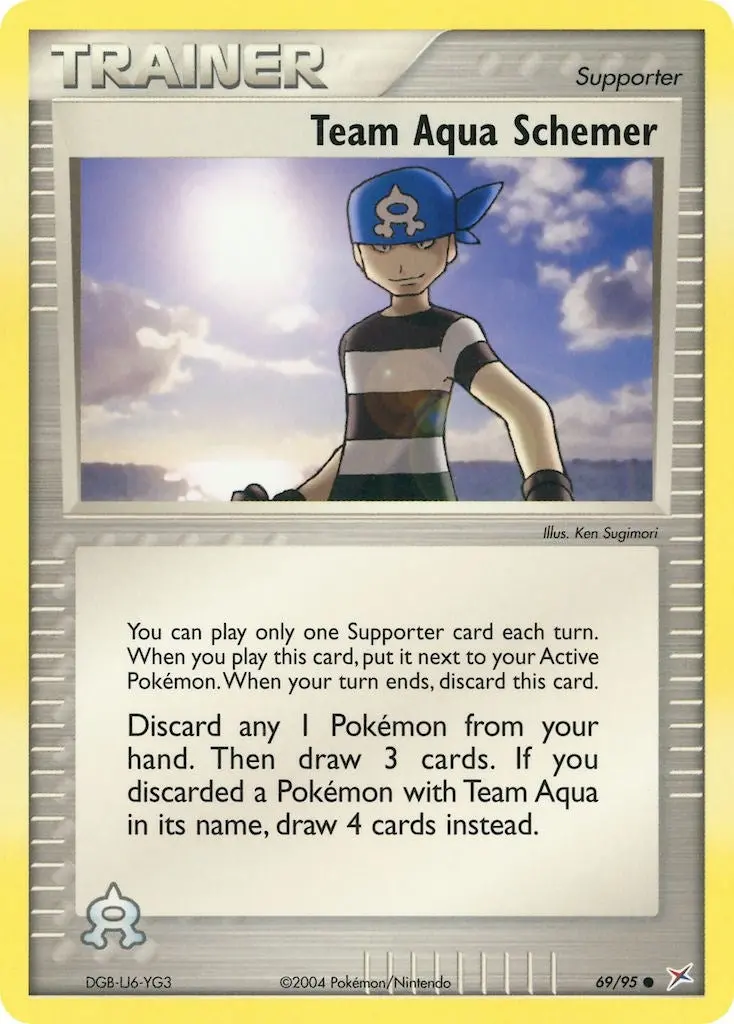 Team Aqua Schemer (69/95) (Ma) 1