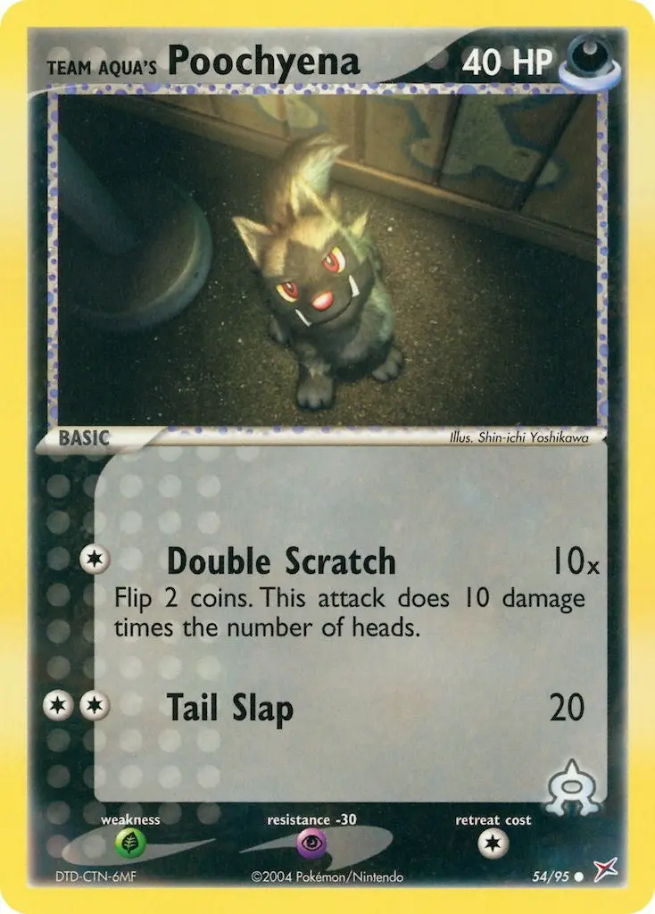 Team Aqua's Poochyena (54/95) (Ma) 1