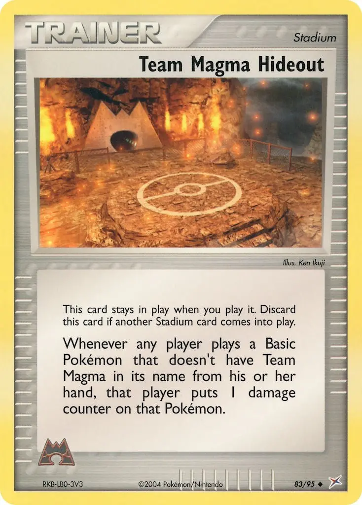 Team Magma Hideout (83/95) (Ma) 1