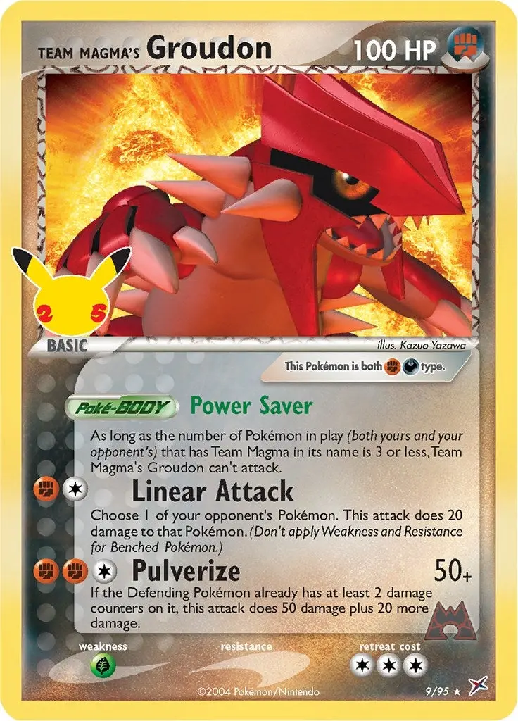 Team Magma's Groudon (9/95) (Ccc) 1