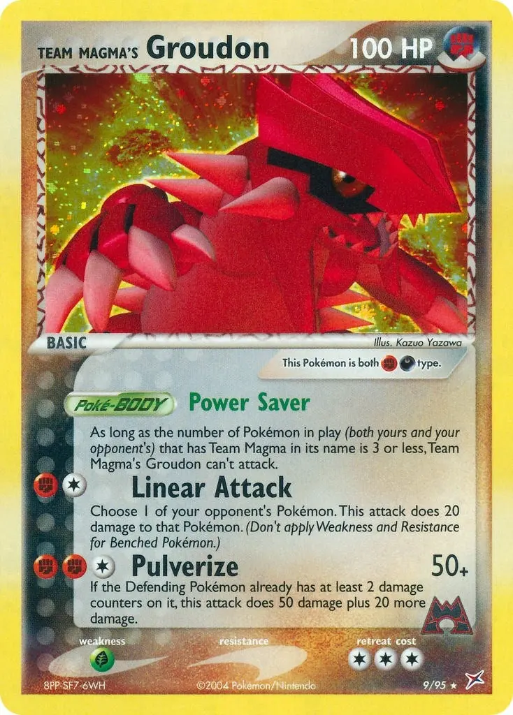 Team Magma's Groudon (9/95) (Ma) 1