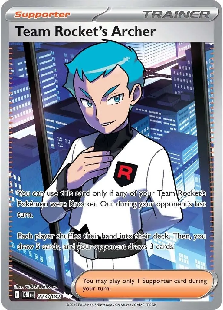 Team Rocket's Archer (223/182) (Dri) 1
