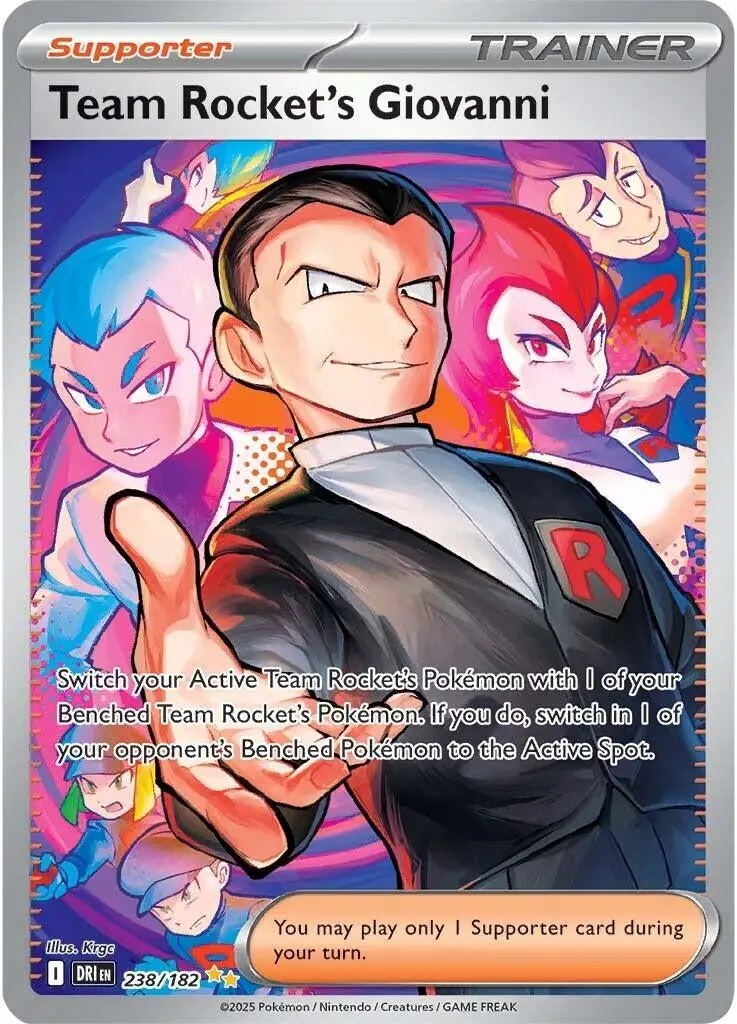 Team Rocket's Giovanni (238/182) (Dri) 1