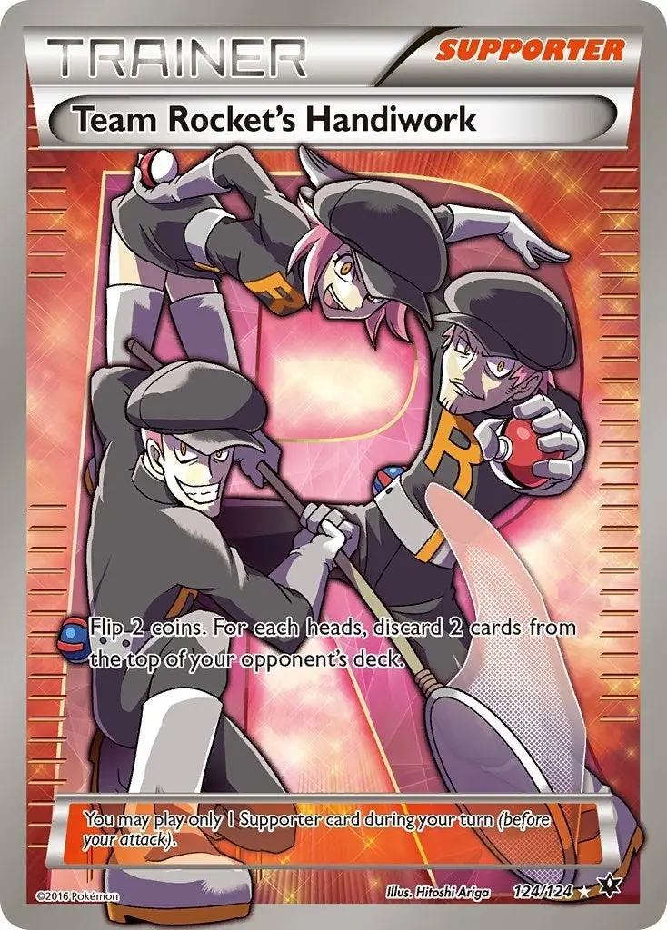 Team Rocket's Handiwork (Full Art) (124/124) (Fco) 1