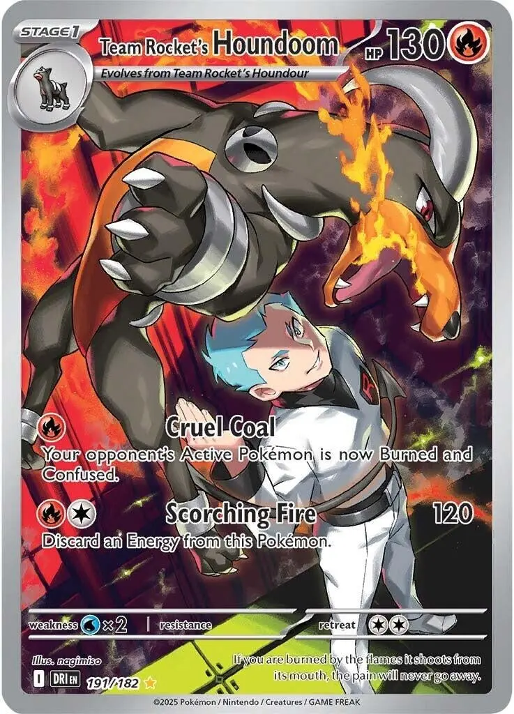 Team Rocket's Houndoom (191/182) (Dri) 1