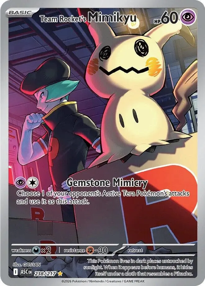 Team Rocket's Mimikyu (238/217) (Asc) 1