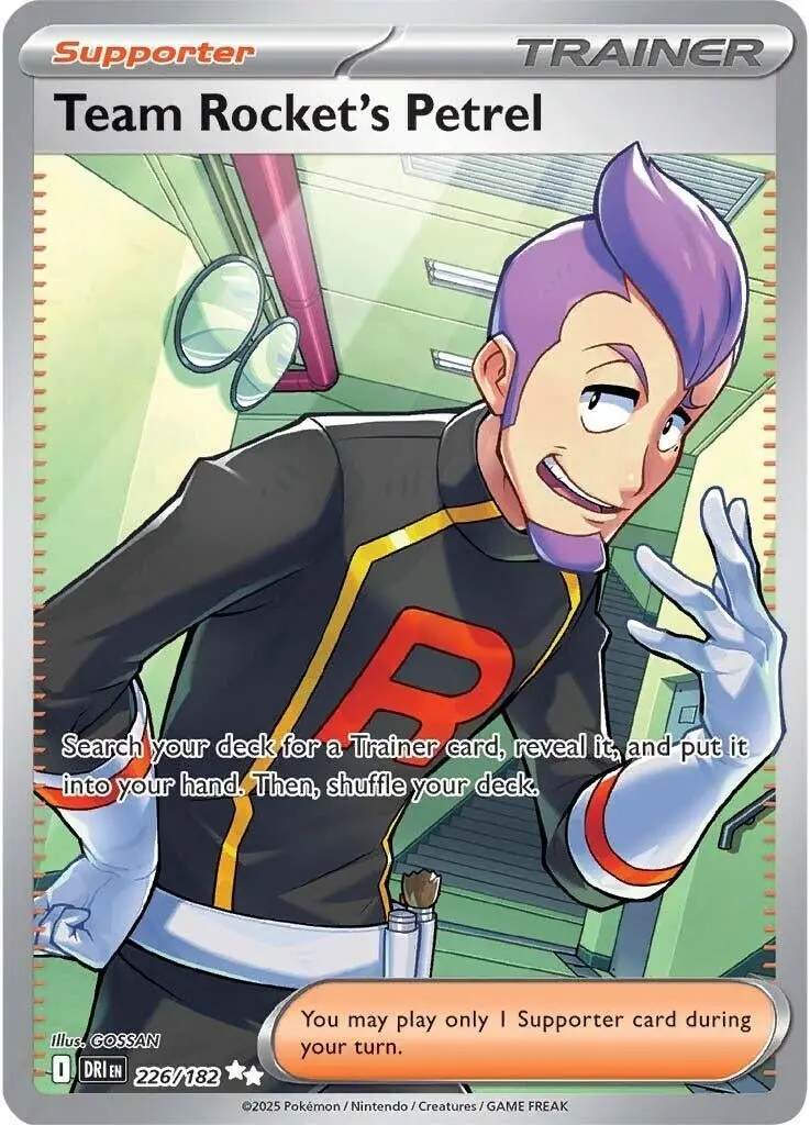Team Rocket's Petrel (226/182) (Dri) 1