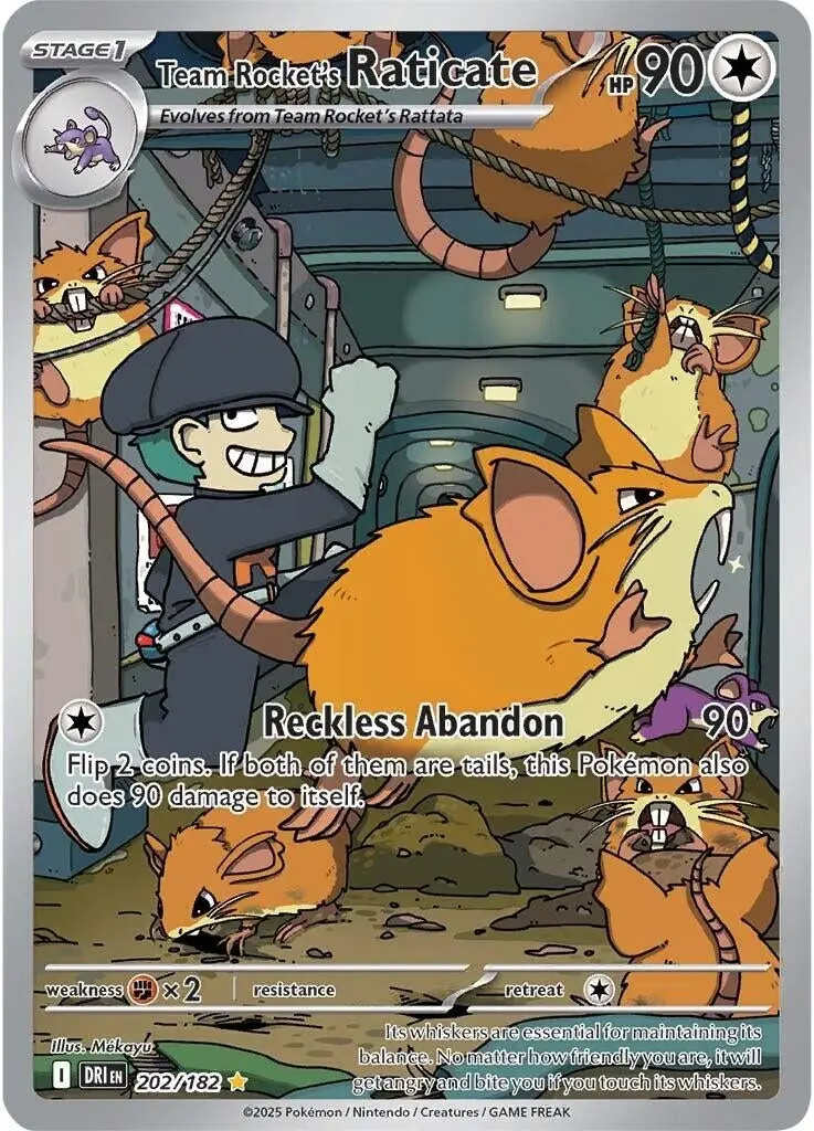 Team Rocket's Raticate (202/182) (Dri) 1
