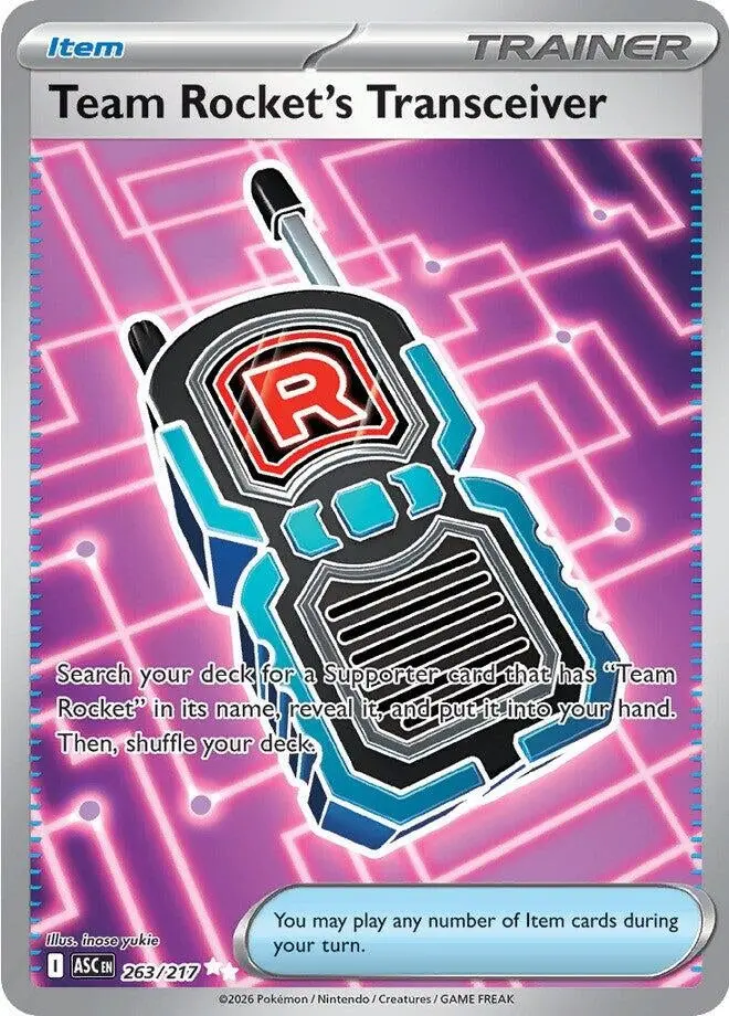 Team Rocket's Transceiver (263/217) (Asc) 1