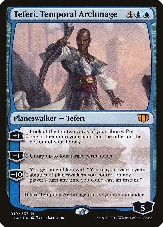 Teferi, Temporal Archmage (19) (C14) 1