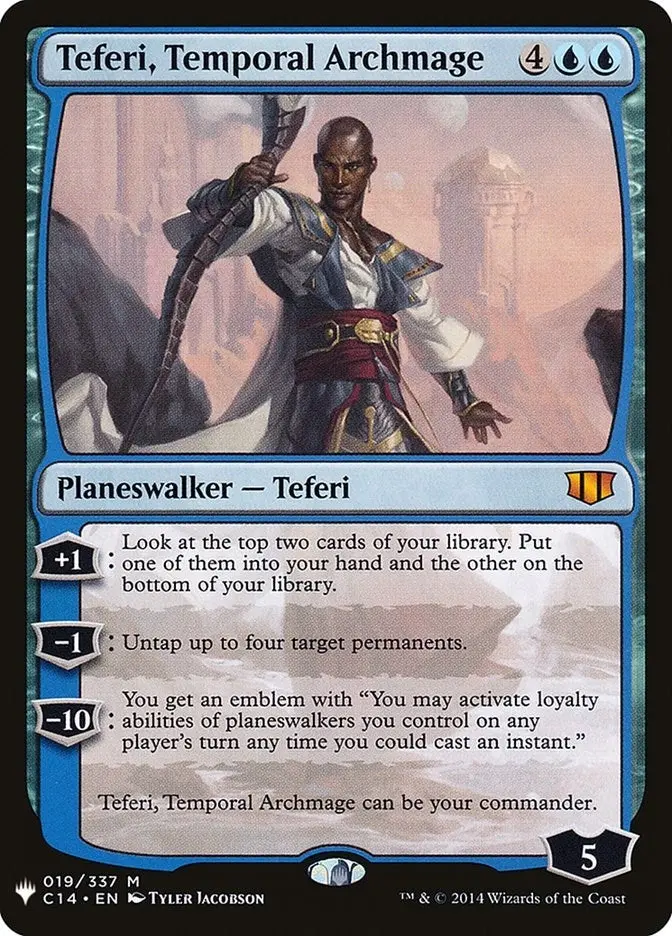 Teferi, Temporal Archmage (19) (List) 1