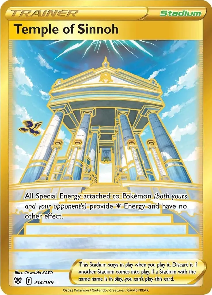 Temple Of Sinnoh (Secret) (214/189) (Swsh10) 1