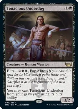 Tenacious Underdog (97) (Snc) 1