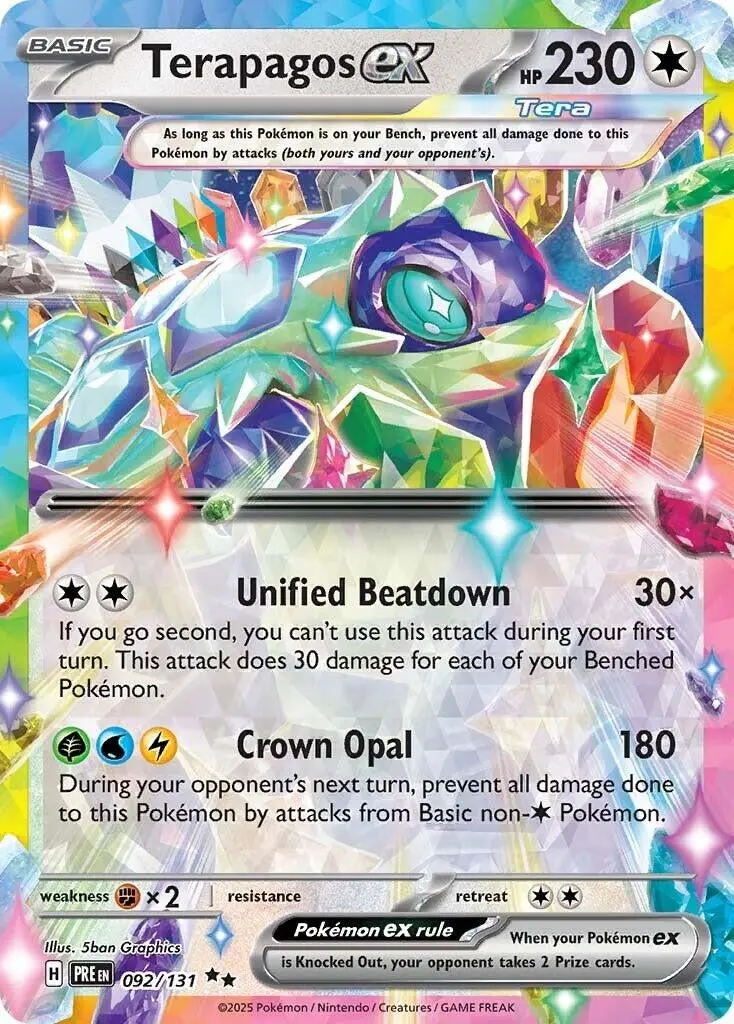 Terapagos Ex (092/131) (Pre) 1