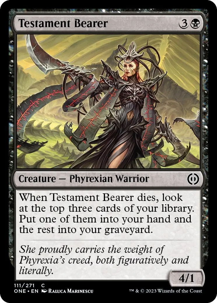 Testament Bearer (111) (One) 1