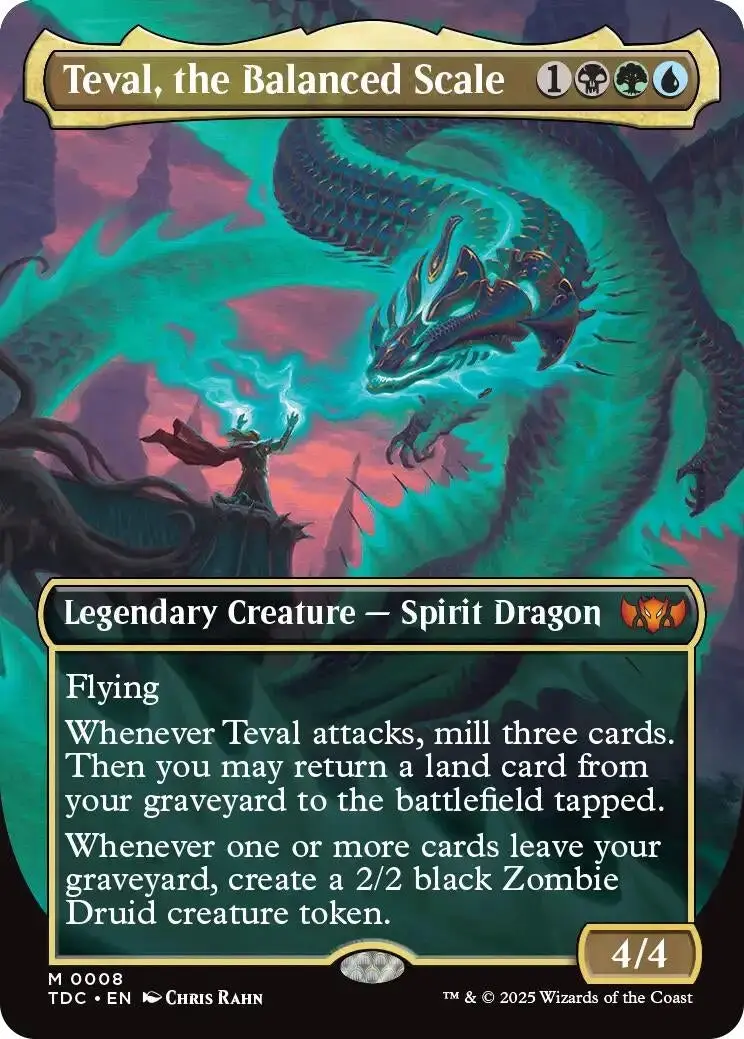 Teval, The Balanced Scale (Borderless) (8) (Tdc) 1