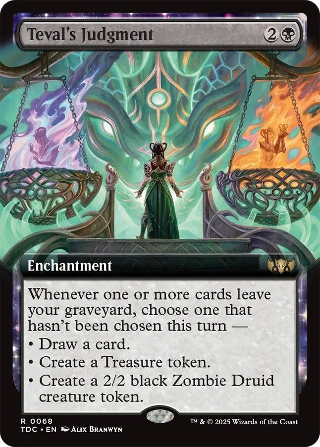 Teval's Judgment (Extended Art) (68) (Tdc) 1