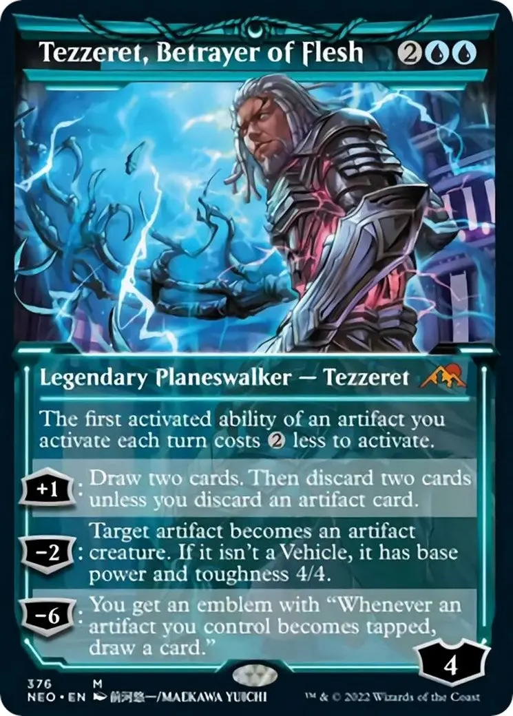 Tezzeret, Betrayer Of Flesh (Showcase) (376) (Neo) 1