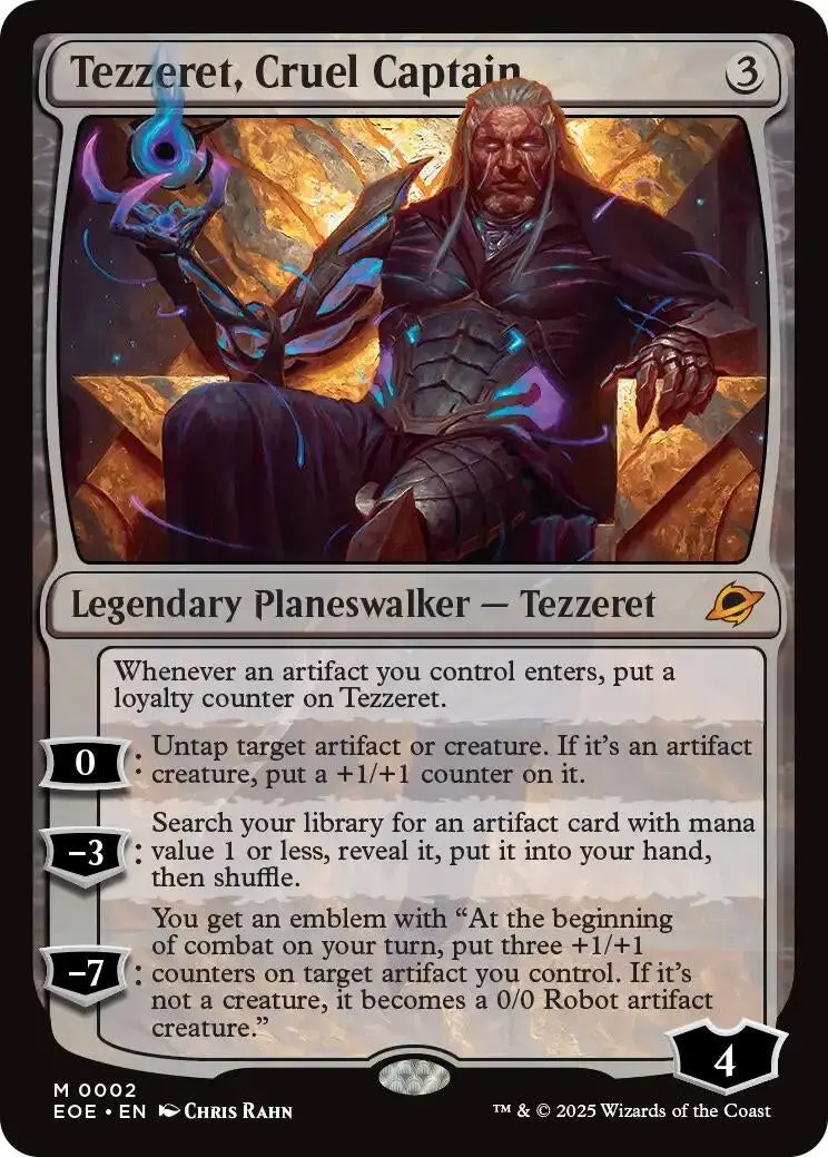 Tezzeret, Cruel Captain (2) (Eoe) 1