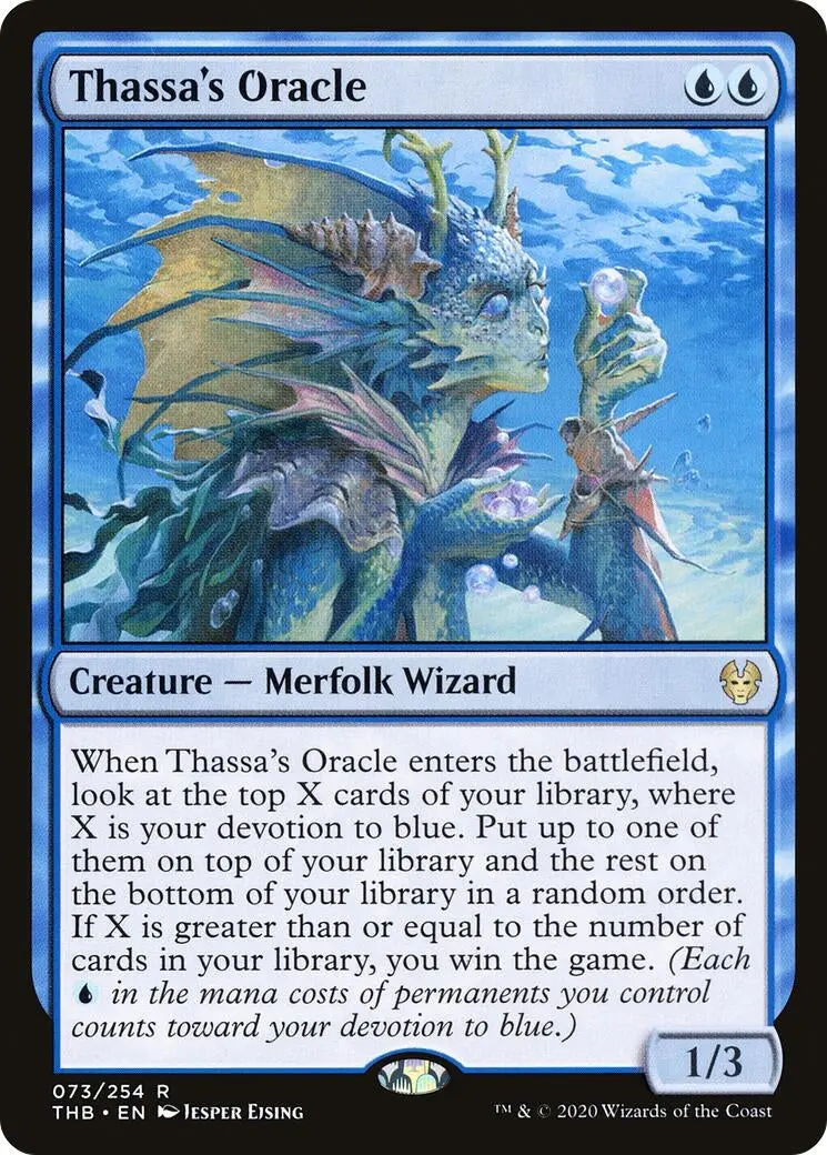 Thassa's Oracle (73) (Thb) 1